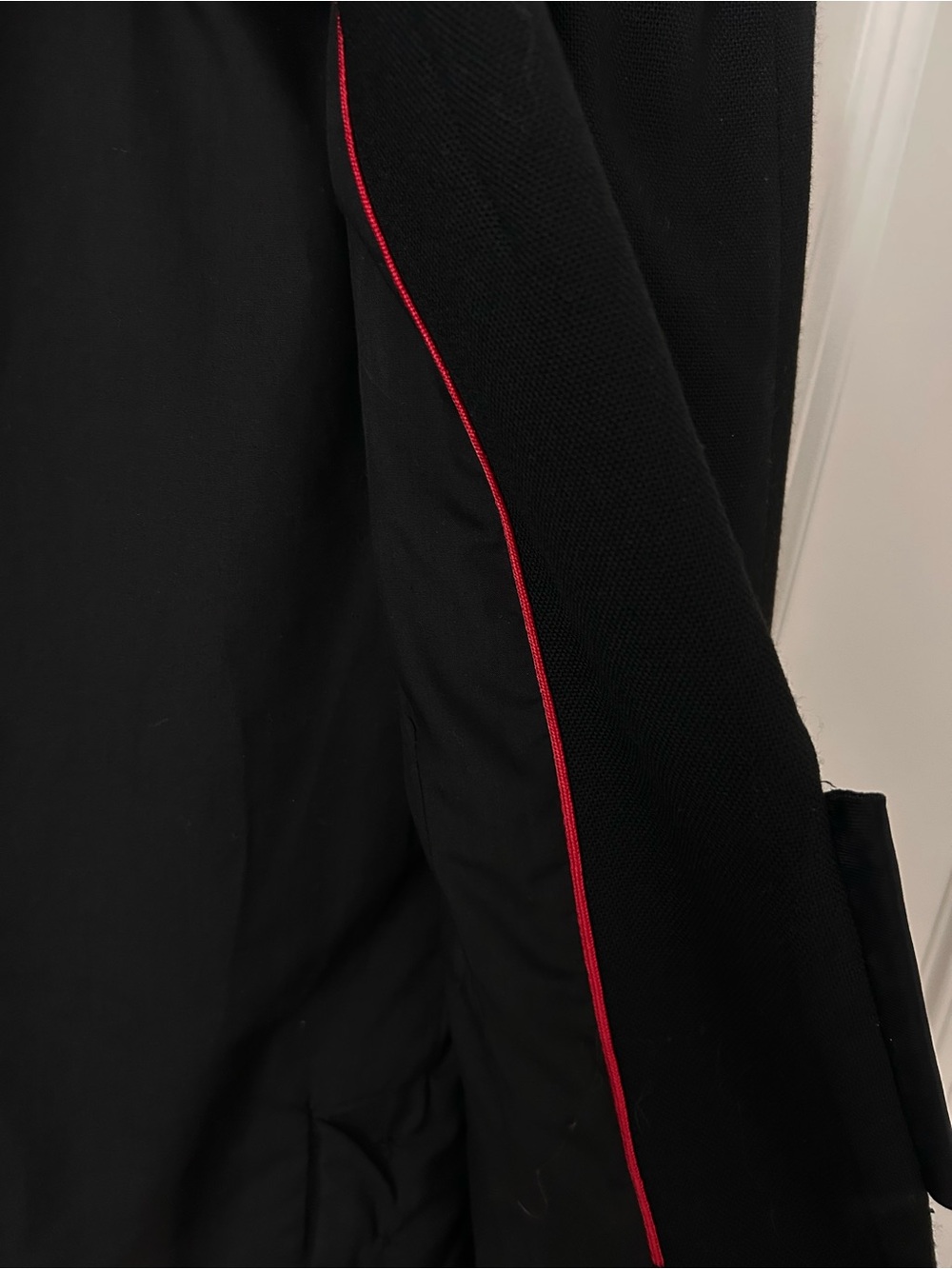Vintage Marc Jacobs Black 100% Wool Blazer Jacket Owl Belt 6 Early 2000s Y2K - Picture 8 of 15